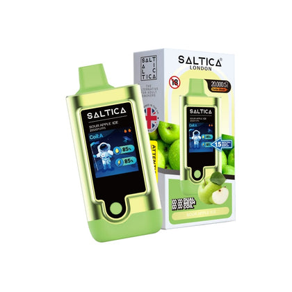 Saltica 20000 Puff Sour Apple Ice