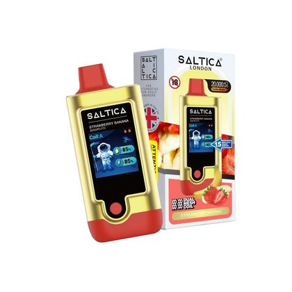 Saltica 20000 Puff Strawberry Banana