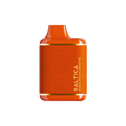 Saltica Leather 7000 Mango Peach Smoothie - Mango Şeftali Smoothie - Dijital Sigara