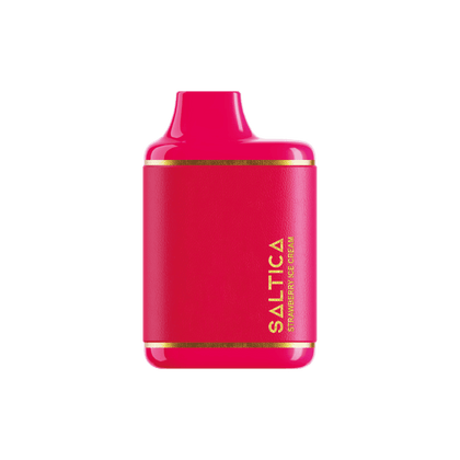 Saltica Leather 7000 Strawberry Ice Cream - Çilekli Dondurma - Dijital Sigara